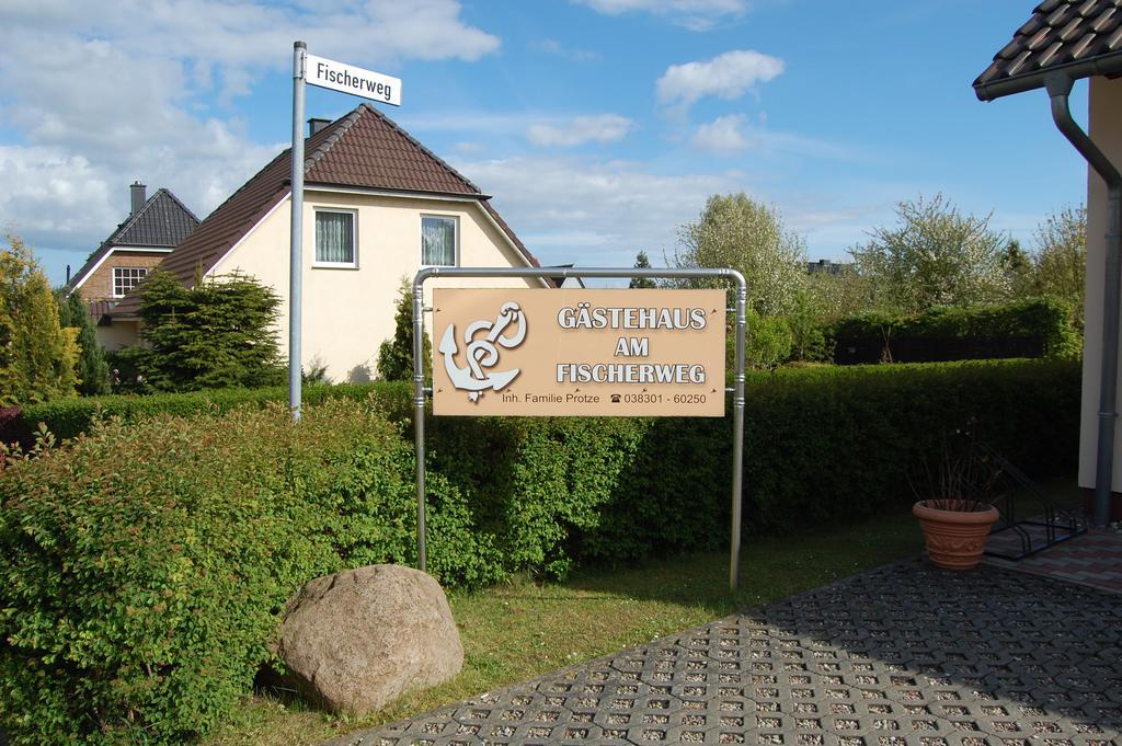 Gaestehaus Am Fischerweg Lauterbach  Buitenkant foto
